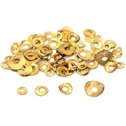 100 Brass Hour Wheel Washers Clockmaker Repair Parts