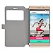 BLU Energy X2 case, KuGi ® BLU Energy X 2 case - BW style High quality ultra-thin PU Leather Case for BLU Energy X 2 smartphone (Brown)