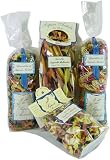 8 pack luxury Sapori Antichi luxury multi color pastas from Italy: Tacconi, Farfalline, Reginelle and Trombette each 8 oz ~ save and save on shipping too!