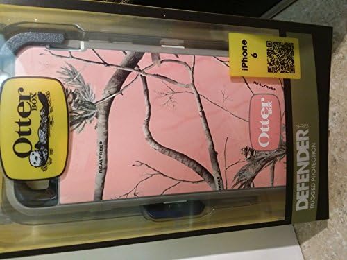 Otterbox Defender Series with Realtree camo for Apple iPhone 6 with Holster/Screen Protector/Retail Packaging - AP Pink