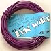Fun Wire 22 Gauge Coil - Purple Cow