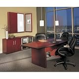 10' Corsica Boat-Shaped Conference Table Suite