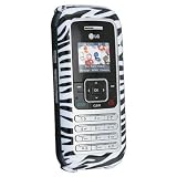 Clip-on Case for LG enV VX-9900, Zebra