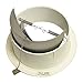 Halo Recessed 425W Trim Wall Wash with Baffle, White