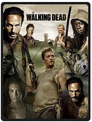 Customize DIY Design The Walking Dead New and High Quality Cotton Blanket58 inches x 80 inches