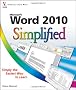 Word 2010 Simplified (Simplified (Wiley))
