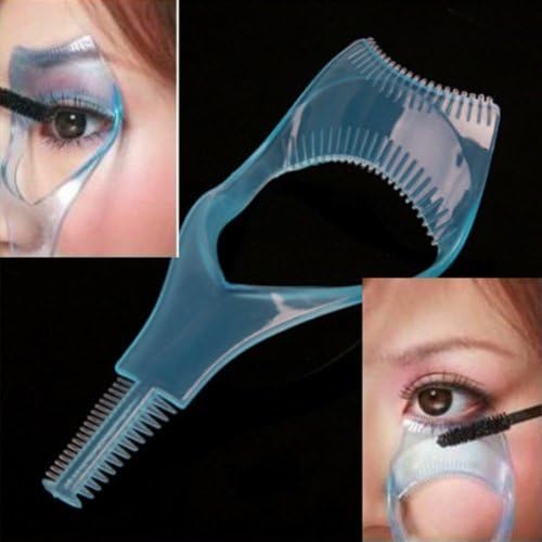 Makeup Tool 3 in 1 Make up Eye Mascara Eyelash Comb Applicator Guide (B-15)