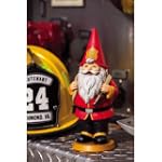Fireman Inspirational Garden Gnome