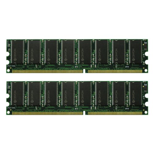 Centon 2GBDUALPC3200 2GB PC3200 400 MHz DDR DIMM Memory Kit
