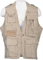 Humvee Safari Vest Khaki 3X Large by Humvee
