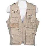 Humvee HMV-VS-BK-XL Safari Vest Black X-Large Size