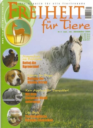 Freiheit für Tiere