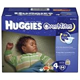Huggies Overnites Diapers, Size 4, Big Pack, 64 Count