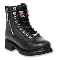 Milwaukee Motorcycle Clothing Company Accelerator Size 11EEE Black Leather Men's Motorcycle Boots