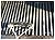 Barbecue Grill Brush - Stainless Steel Bristles - Compact Design - Perfect for Tailgating and Camping - Works Great Cleaning BBQ Grills and Infrared Panels - Grill-T-Brush