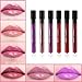 Kingfansion Lip Gloss Lipstick Matte Velvet Waterproof Super Long Lasting Not Fade (A)