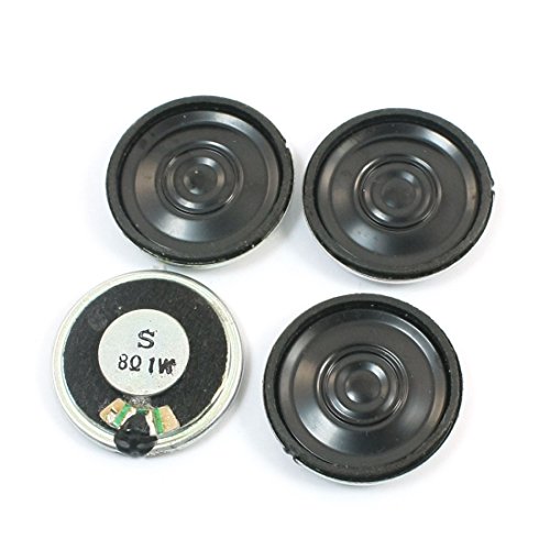 Best Quality 4Pcs 28mm Dia 1W 8 Ohm Internal Speaker Loudspeaker