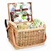 Picnic Time Kabrio Wine Basket, Botanica
