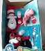 The Cat In The Hat Plush Toys Cat - Fish - Thing1 - Thing 2 and Story Book - DR. Seuss
