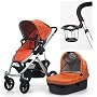 UPPAbaby Vista Stroller With a Cup Holder Alex Orange