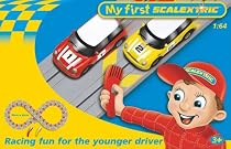 Micro Scalextric G1030 1:64 Scale My First Scalextric - Mini Coopers Race Set