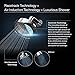Bancroft 2.0 gpm single-function showerhead with Katalyst air-induction spray; Polished Chrome