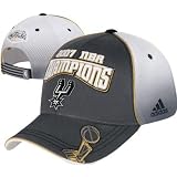 San Antonio Spurs 2007 NBA Champions Locker Room Hat