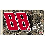 B.S.I. Dale Earnhardt, Jr. Two Sided 3' x 5' Realtree Camo Flag