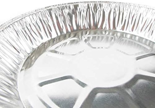 9" Disposable Aluminum Extra Deep Pie Pans #940- Pack of 10