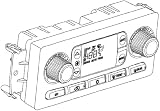 ACDelco 15-73068 Heater and Air Conditioner Control Assembly
