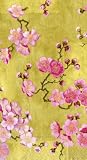 Caspari Plum Blossom Paper Guest Towels, 15-Count, Gold