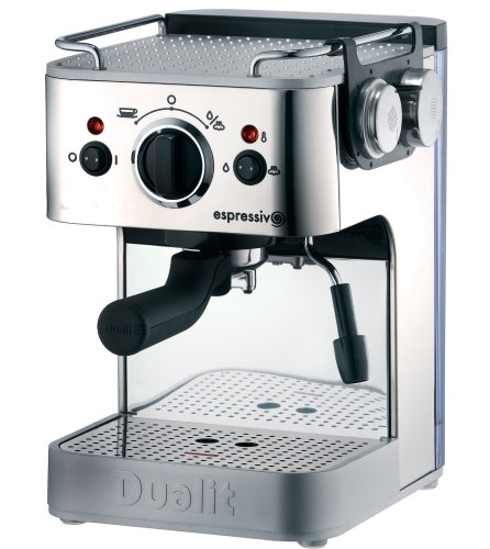 Buy Dualit 84200 Espressivo coffee maker chrome online at Discounted New and Used prices. Delivered to your door with Off-The-Bookshelf.