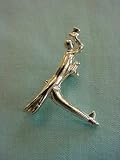 Chrome Clown Pin