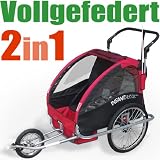 Fahrradanhänger Jogger 2 Kinderfahrradanhänger Kinderanhänger