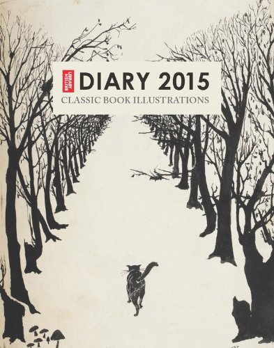 british library pocket diary 2015 classic book illustrations