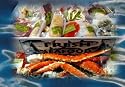 Alaskkan Bleus Sampler From Alaska Seafood Distributors (5 lbs) Chicken-Halibut-Fillet Cordon Bleus