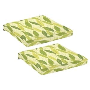 Strathwood Falkner Dining Collection Side Chair Cushions, Set of 2 Varina Wasabi