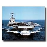 USS Harry Truman Aircraft Carrier Naval Ship Military Wall Picture 16x20 Art Print