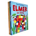 Elmer Collection 10 books Set by David Mckee RRP �59.90 (Elmer, Elmer and Wilbur, Elmer Again, Elmer and Grandpa Eldo, Elmer and the Lost Teddy, Elmer and the Wind, Elmer and the Stranger, Elmer and Rose, Elmer in the Snow, Elmer on Stilts)