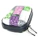 Ex-Pro� Expression Collection - Patchwork - Hard Clam Shock proof Digital Camera Case Bag (Cameras upto 100mm x 70mm x 30mm) - Acer, Agfa, Canon, Casio EXilim, Fuji Finepix, GE, Hitachi, Kodak Easyshare, Nikon Coolpix, Panasonic Lumix, Praktica, Polaroid, Olympus, Pentax Optio, Samsung Digimax, Sigma, Sony Cyber-shot, Traveler, Vivitar and more & More.