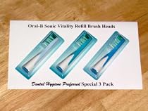 Vitality Sonic Oral-B Braun Replacement Brush Head NIB 3 pack