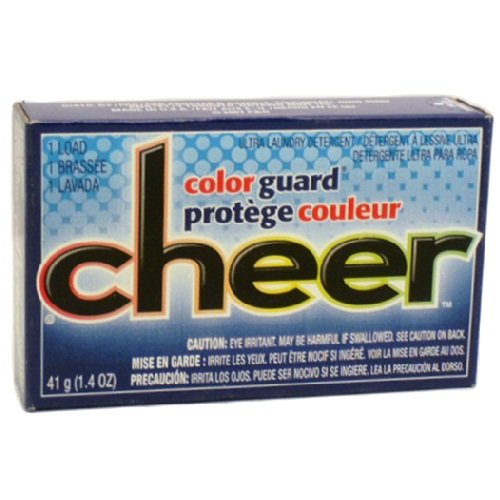 Cheer Color Guard Laundry Detergent, 1.4 Oz. (5 Pack)