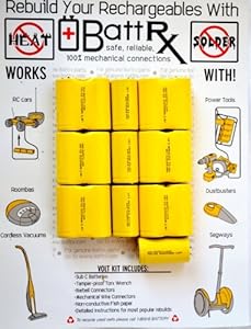 Rechargeable Battery Rebuild Kit