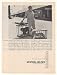 1967 Western Airlines Flub-Stub Safari Man Animals Print Ad