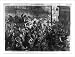 Historic Print (L): The great fire in Chicago - panic-stricken citizens rushing past ...