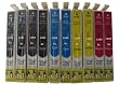 Kompatible Druckerpatronen f�r Epson T1281 T1282 T1283 T1284 T1285, 10 St�ck, 4 x Schwarz 2 x Blau 2 x Rot 2 x Gelb