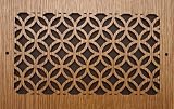 Pattern Cut 3006H Maple H H Series 6 x 30 Wood Return Air Register