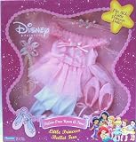 Disney Princess - Little Princess Ballet Fun Outfit Playset - Fits ALL Little Princess Dolls