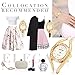 ThaiTime 2pcs New Pretty Woman Girls Elegant Quartz Wrist Watch