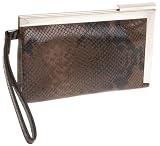 leather clutch
